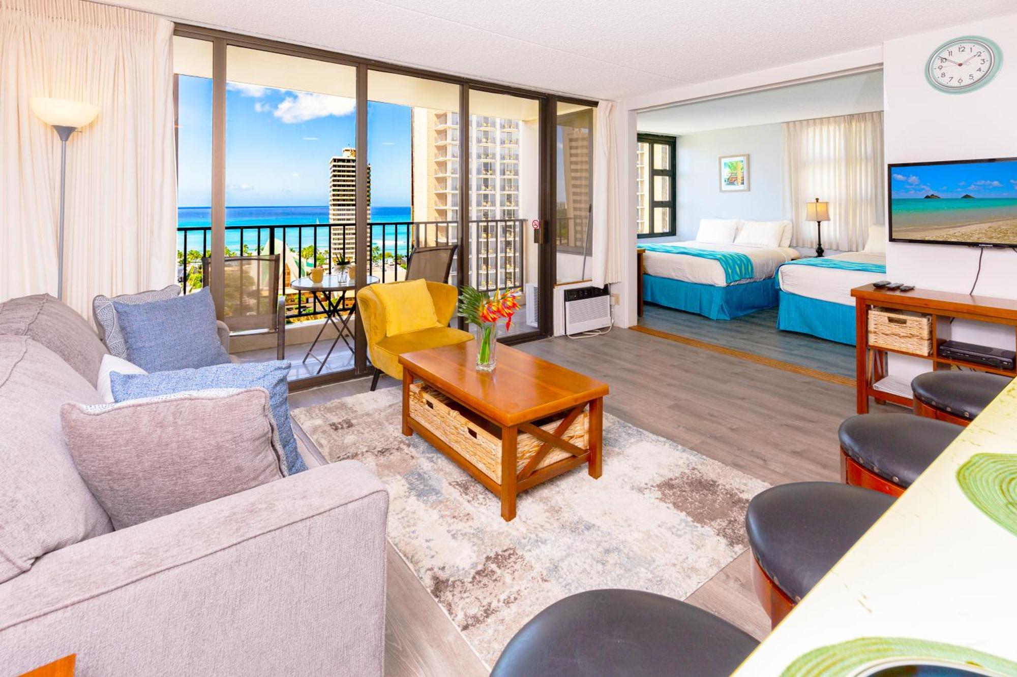 Renovated Ocean View Suite, Near Beach, Free Parking Honolulu Exteriér fotografie